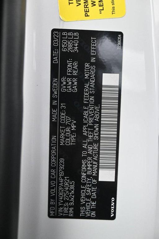 used 2023 Volvo XC90 car, priced at $37,999