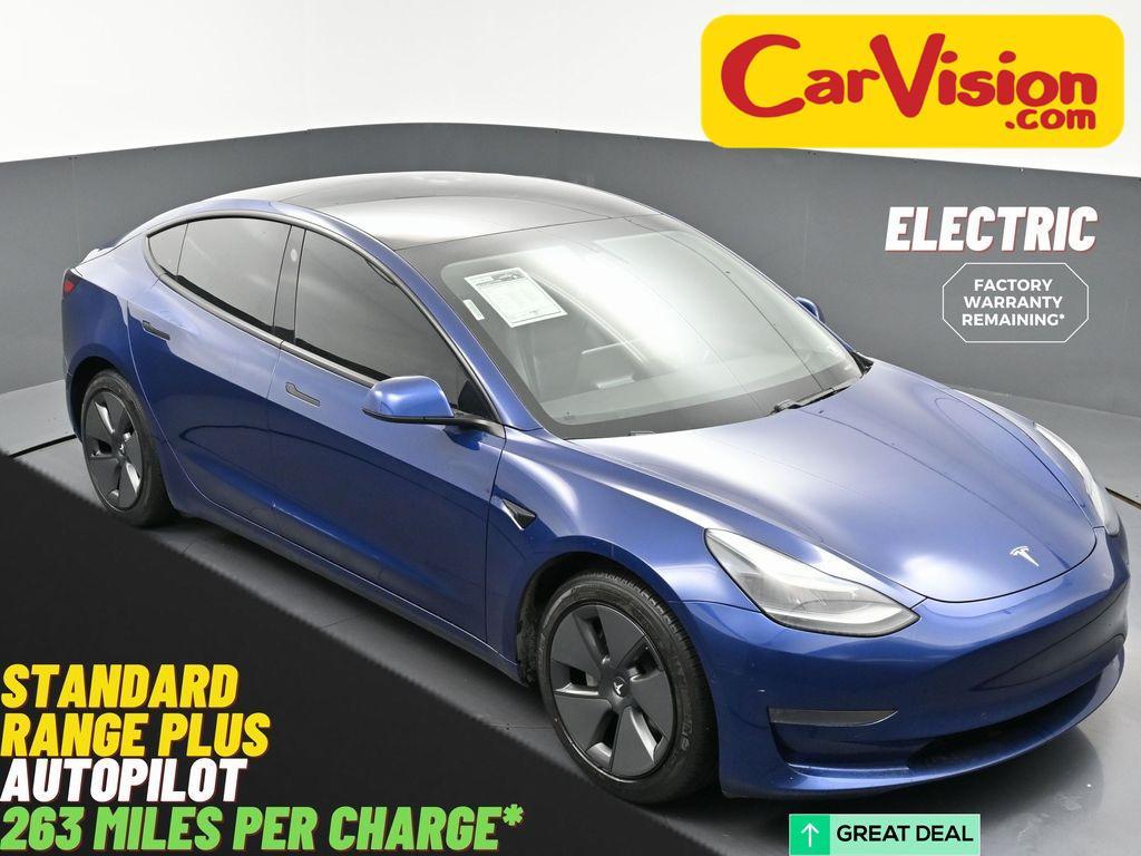 used 2021 Tesla Model 3 car, priced at $20,999