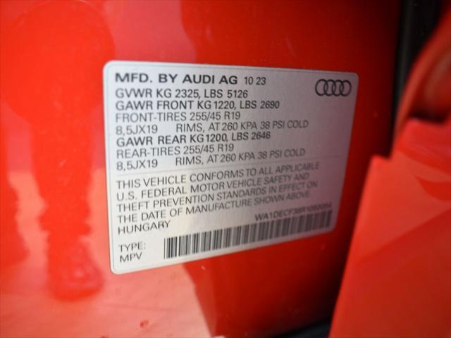 used 2024 Audi Q3 car, priced at $29,999