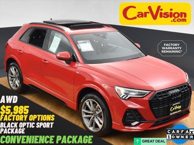 used 2024 Audi Q3 car, priced at $29,999