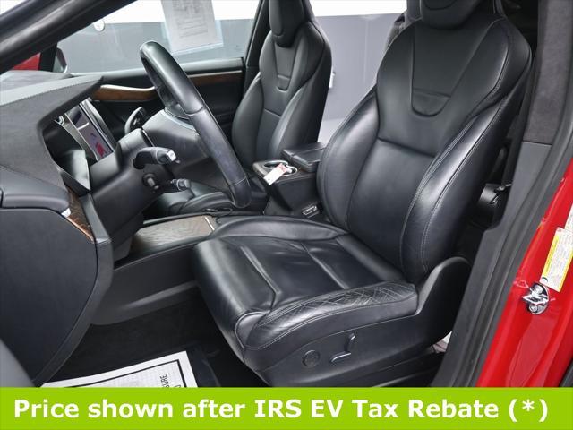 used 2017 Tesla Model X car, priced at $19,999