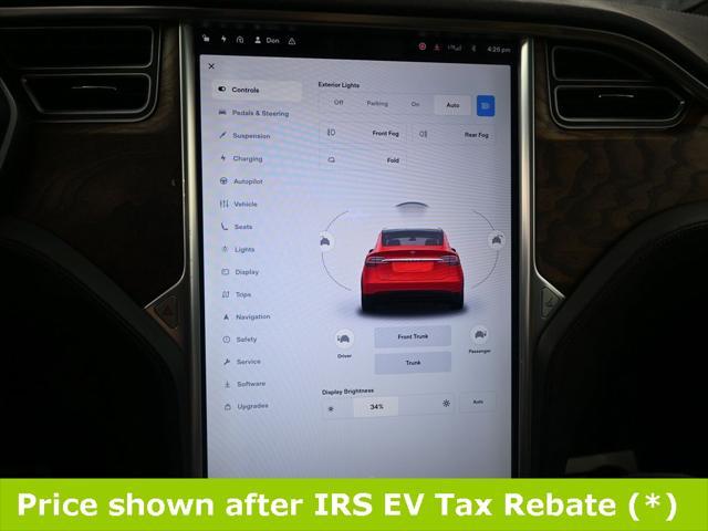 used 2017 Tesla Model X car, priced at $19,999