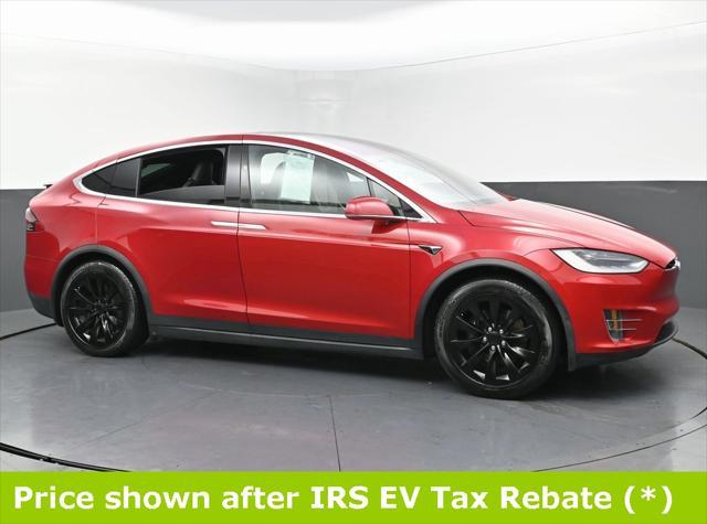 used 2017 Tesla Model X car, priced at $19,999