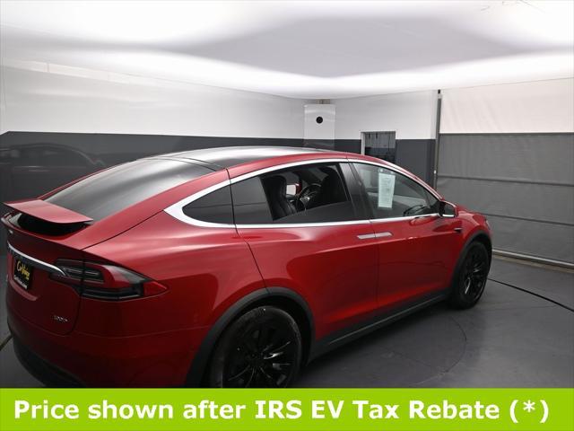 used 2017 Tesla Model X car, priced at $19,999