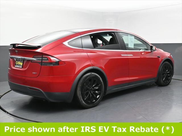 used 2017 Tesla Model X car, priced at $19,999
