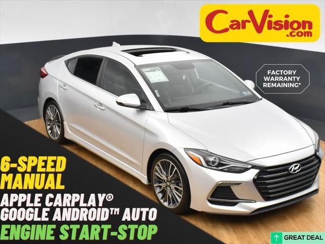 used 2018 Hyundai Elantra car, priced at $10,999