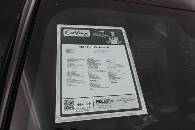 used 2020 Ford Explorer car, priced at $26,999