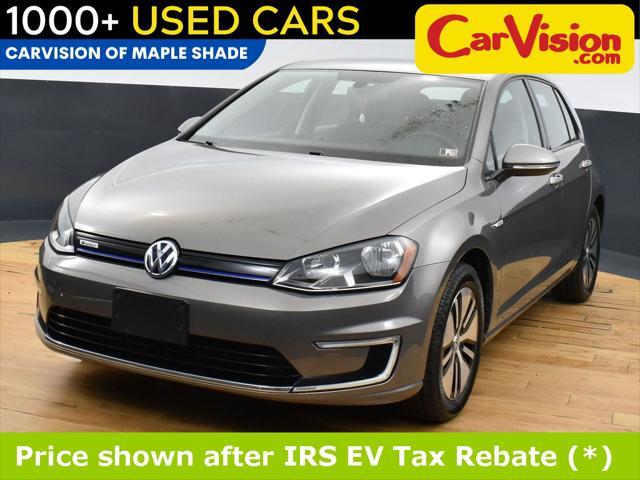 used 2016 Volkswagen e-Golf car, priced at $8,999