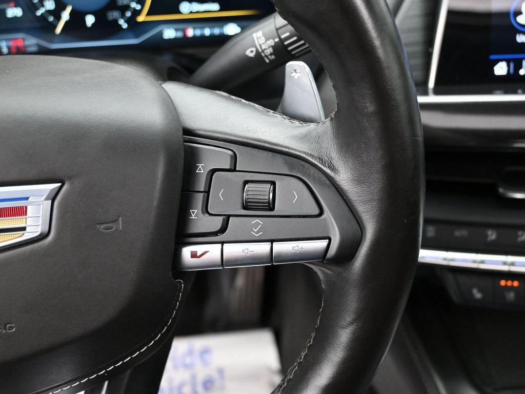 used 2023 Cadillac CT4-V car, priced at $32,299