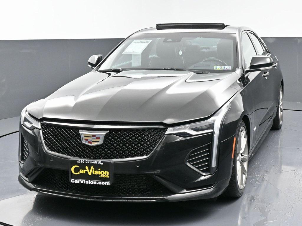 used 2023 Cadillac CT4-V car, priced at $32,299