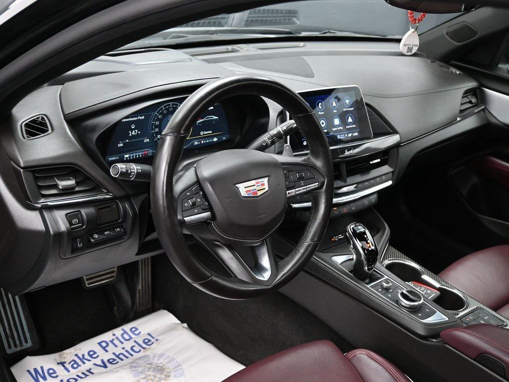 used 2023 Cadillac CT4-V car, priced at $32,299