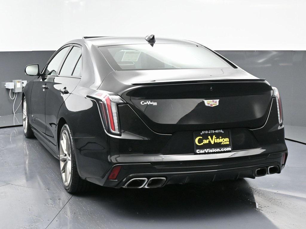 used 2023 Cadillac CT4-V car, priced at $32,299