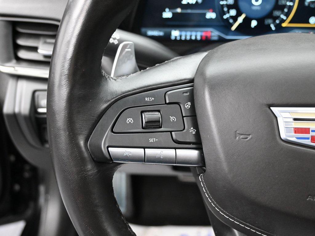 used 2023 Cadillac CT4-V car, priced at $32,299