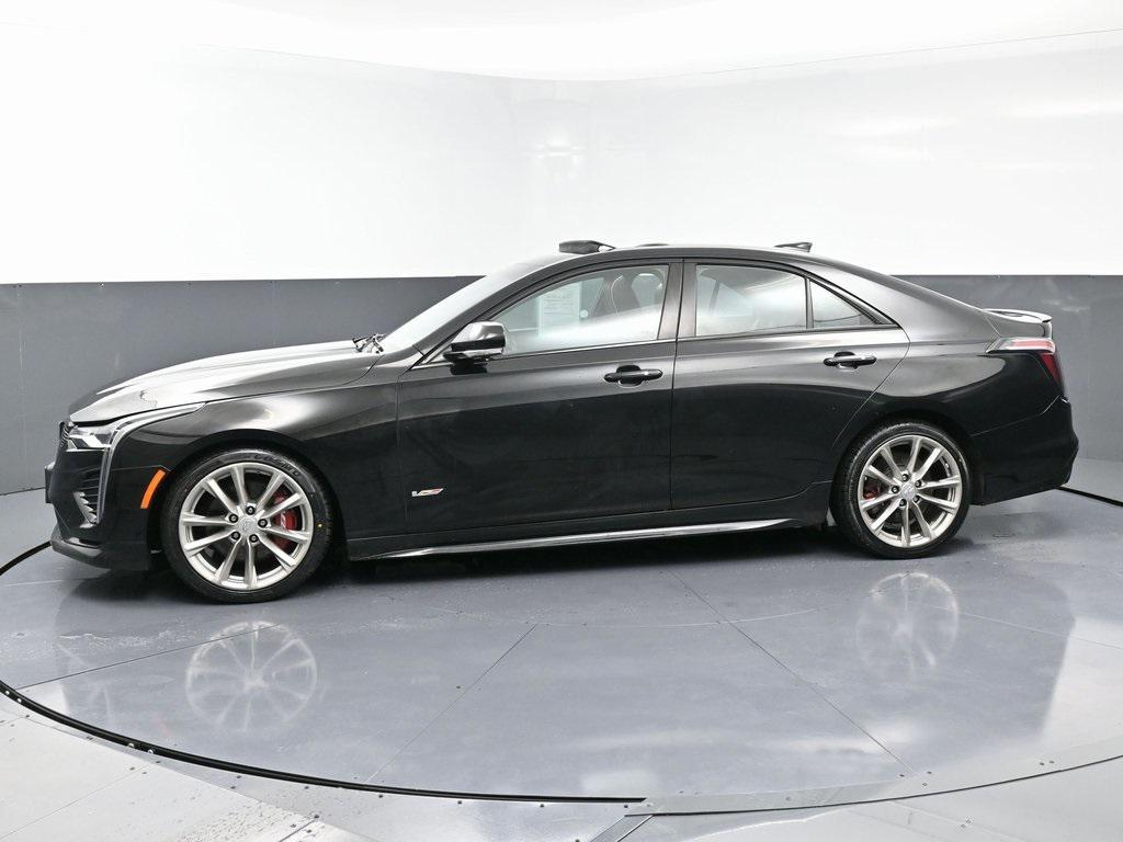 used 2023 Cadillac CT4-V car, priced at $32,299