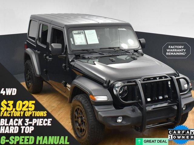 used 2021 Jeep Wrangler Unlimited car, priced at $26,999