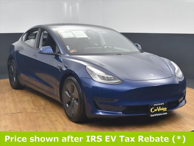 used 2021 Tesla Model 3 car, priced at $19,999