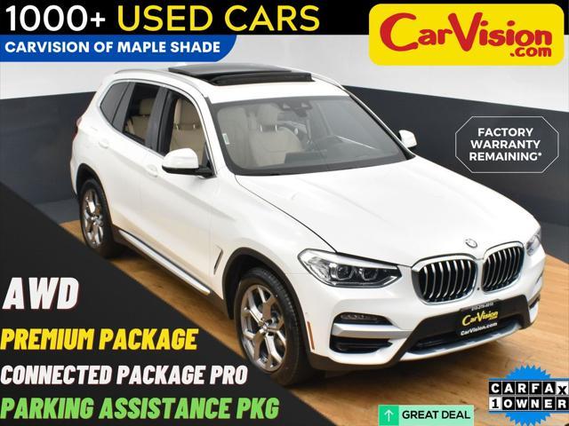 used 2021 BMW X3 car, priced at $27,999