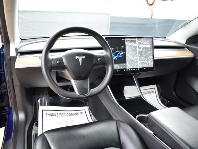 used 2019 Tesla Model 3 car, priced at $18,499