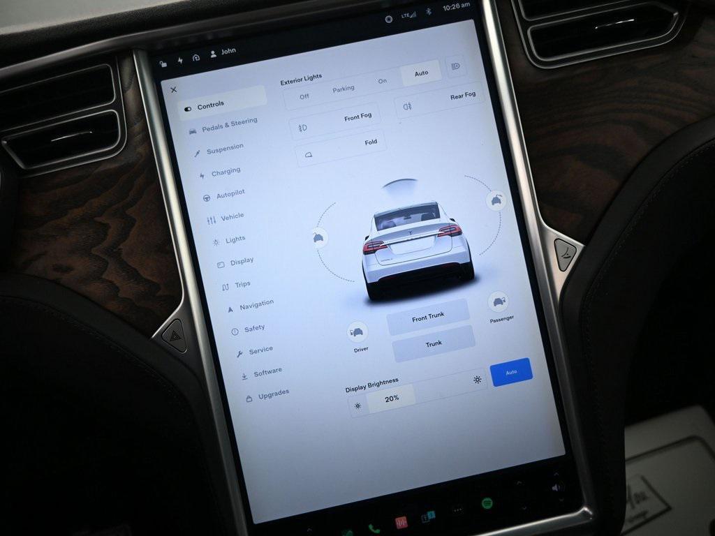 used 2017 Tesla Model X car, priced at $22,999