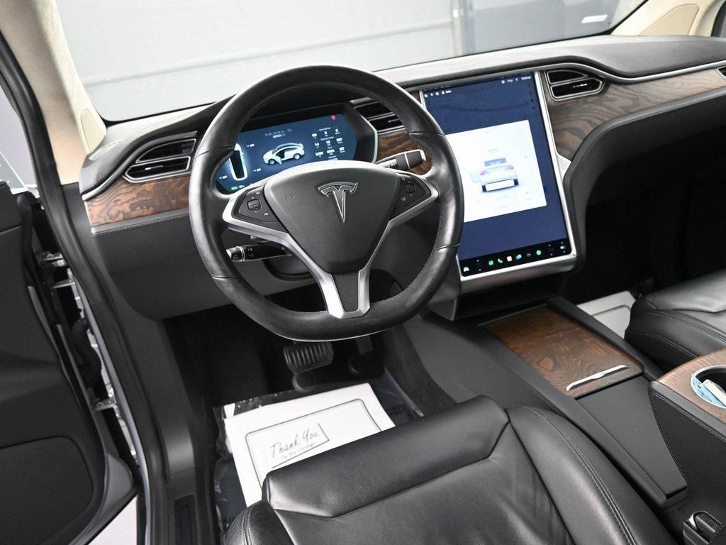used 2017 Tesla Model X car, priced at $22,999