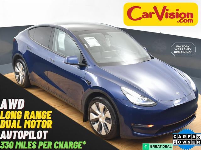 used 2022 Tesla Model Y car, priced at $27,999