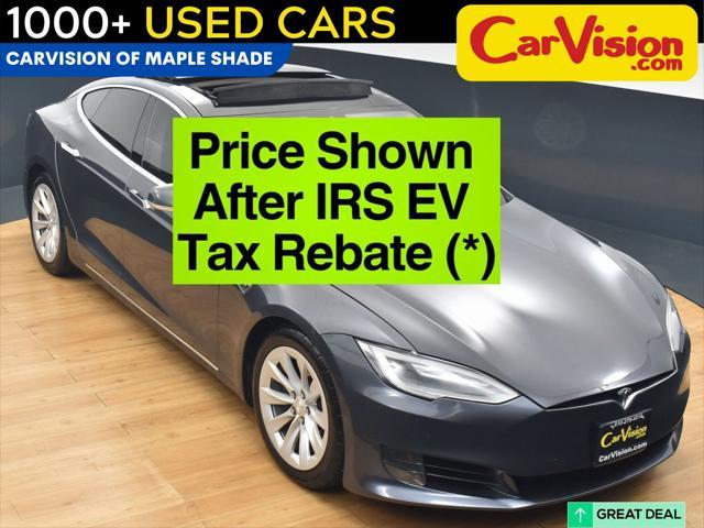 used 2016 Tesla Model S car, priced at $13,999