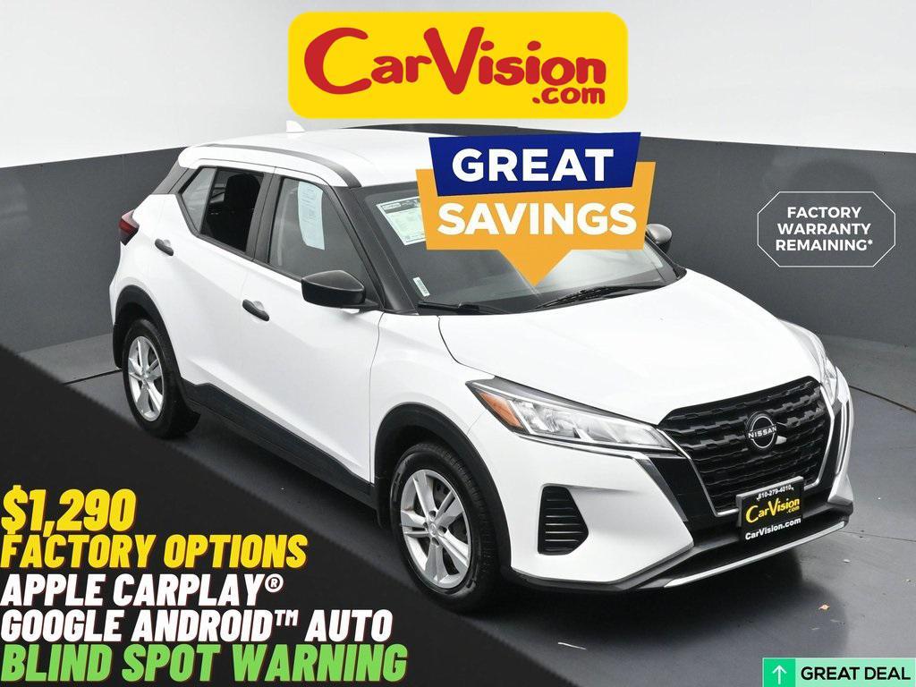 used 2024 Nissan Kicks car, priced at $14,499