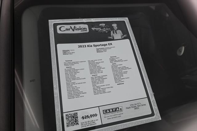 used 2023 Kia Sportage car, priced at $23,999