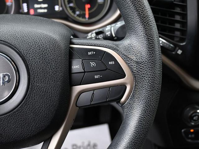 used 2018 Jeep Cherokee car, priced at $14,499