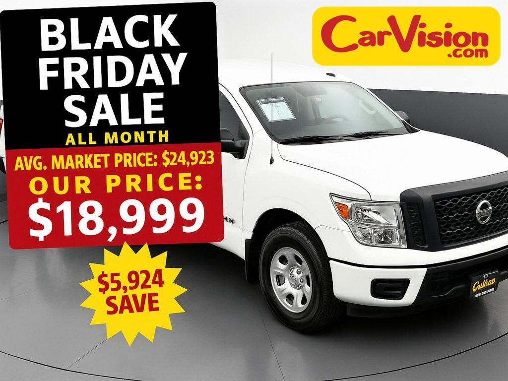 used 2021 Nissan Titan car, priced at $18,999