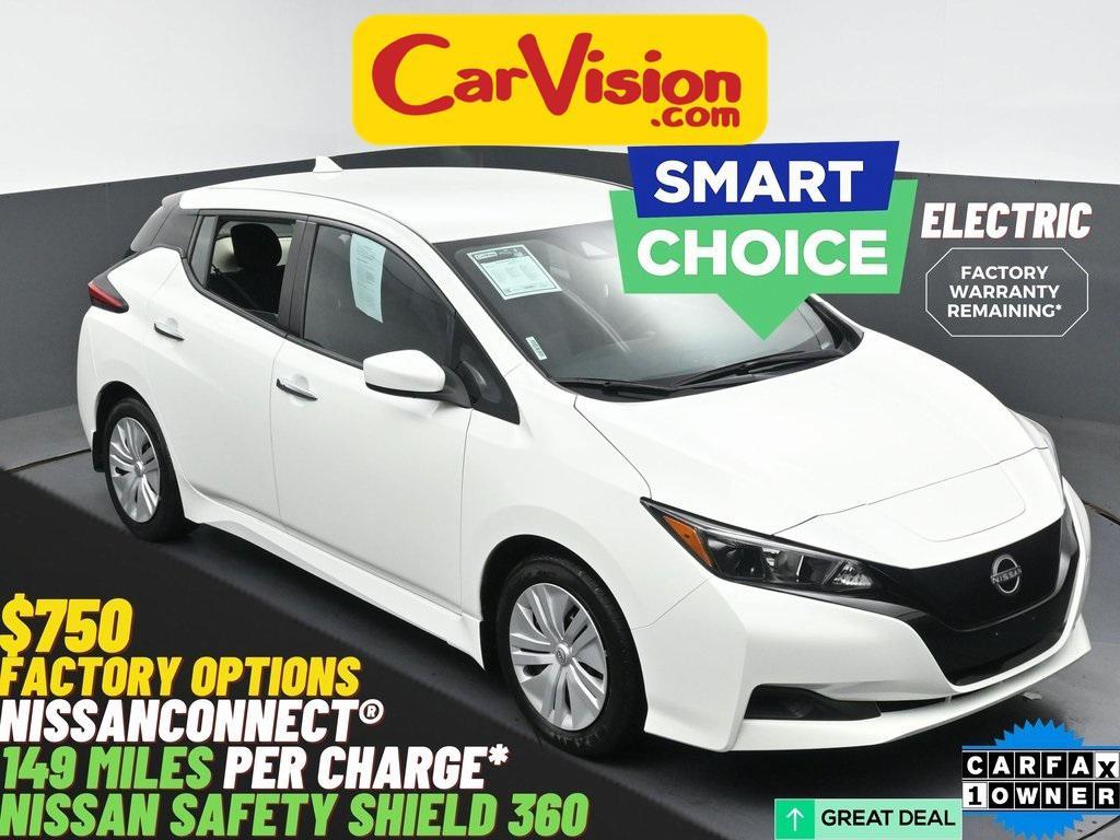 used 2023 Nissan Leaf car, priced at $12,999