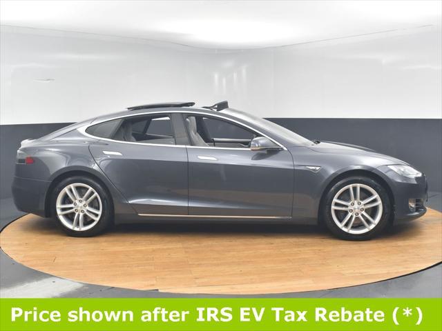 used 2015 Tesla Model S car, priced at $14,499