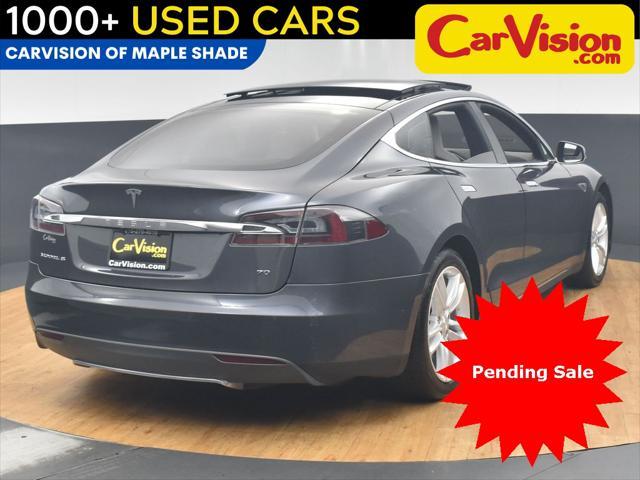 used 2015 Tesla Model S car, priced at $14,999