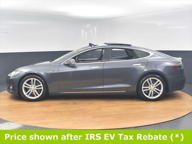 used 2015 Tesla Model S car, priced at $14,499