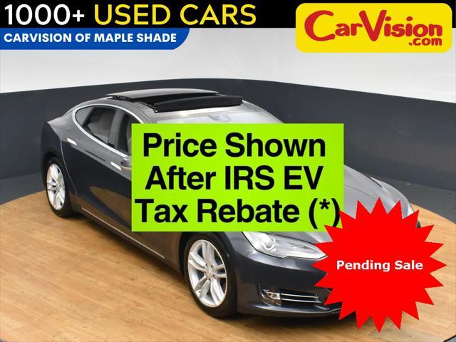 used 2015 Tesla Model S car, priced at $14,999