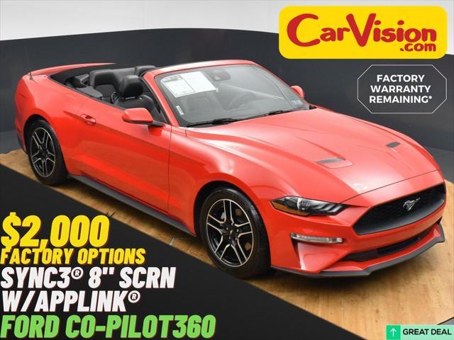 used 2021 Ford Mustang car, priced at $15,999