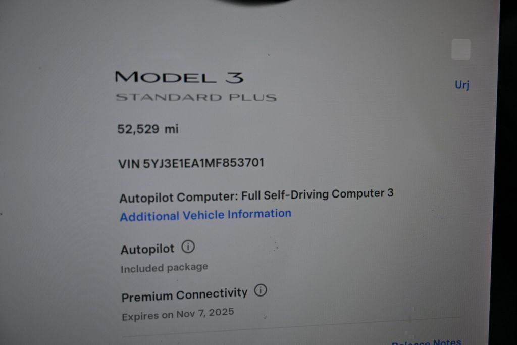 used 2021 Tesla Model 3 car, priced at $18,999