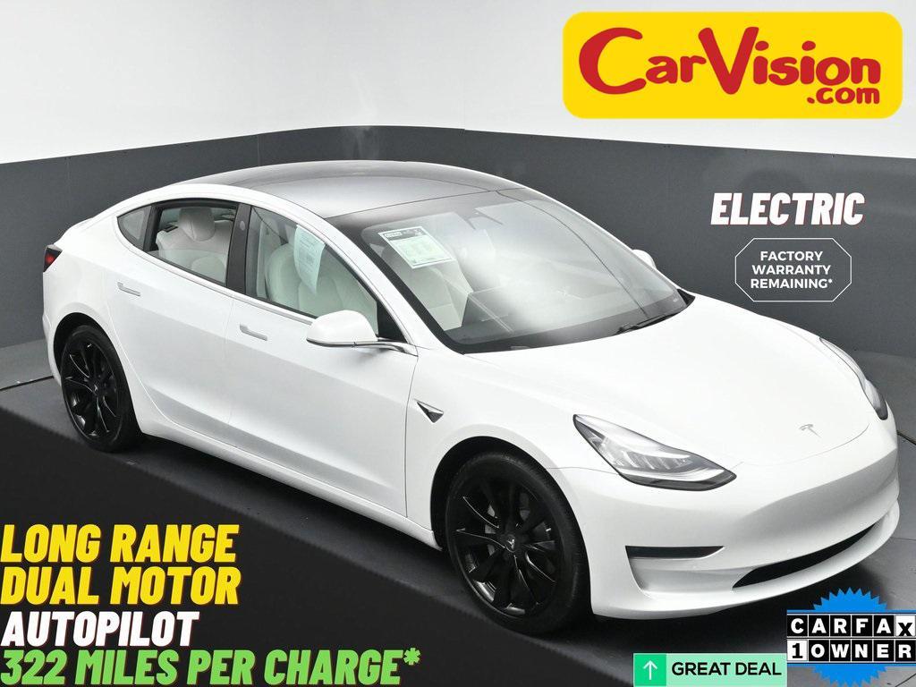 used 2020 Tesla Model 3 car, priced at $21,999