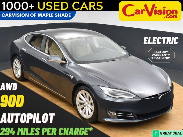 used 2017 Tesla Model S car, priced at $19,999