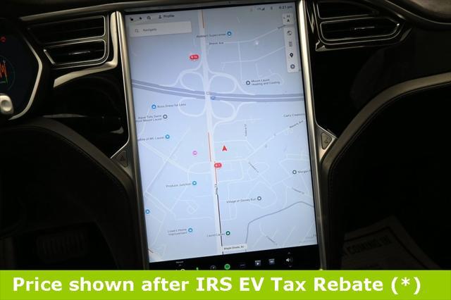 used 2016 Tesla Model S car, priced at $12,999