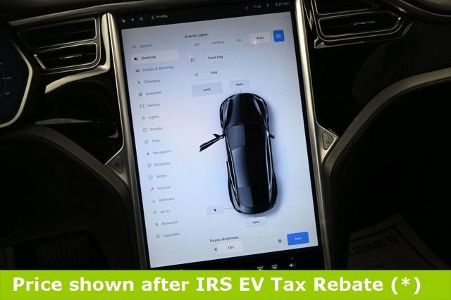 used 2016 Tesla Model S car, priced at $12,999