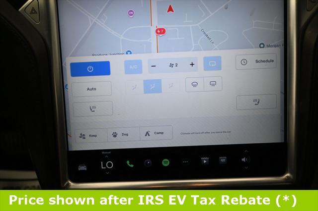 used 2016 Tesla Model S car, priced at $12,999