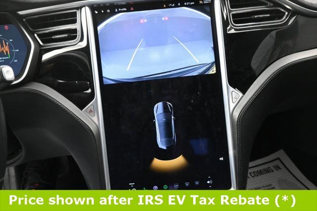 used 2016 Tesla Model S car, priced at $12,999
