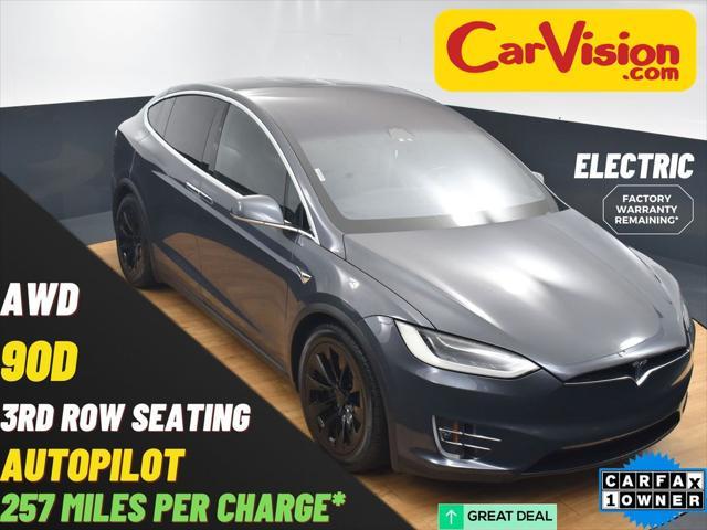 used 2016 Tesla Model X car, priced at $25,499