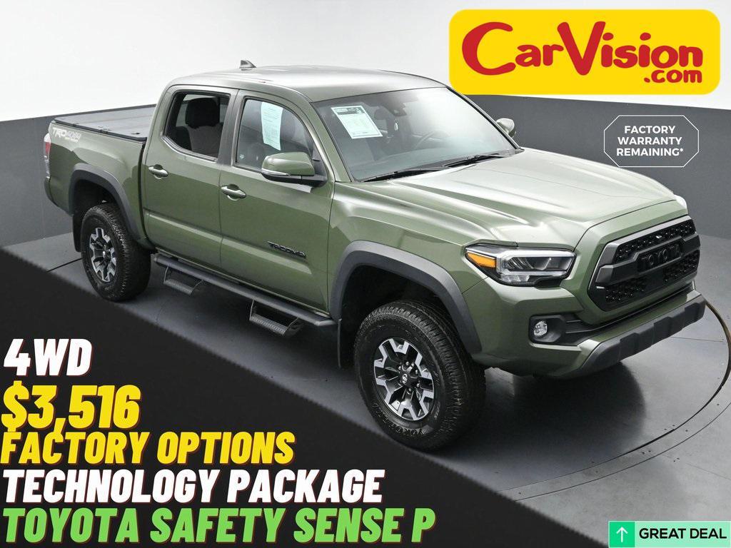 used 2021 Toyota Tacoma car, priced at $33,999