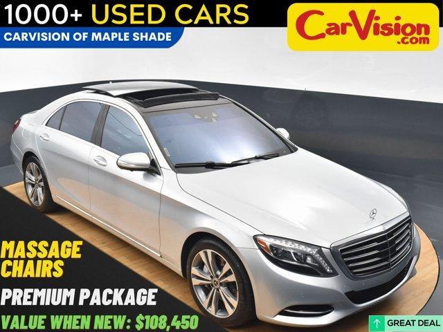 used 2016 Mercedes-Benz S-Class car, priced at $34,999