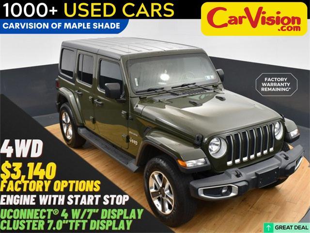 used 2021 Jeep Wrangler Unlimited car, priced at $24,999