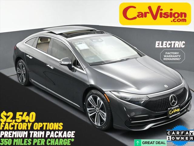 used 2022 Mercedes-Benz EQS 450+ car, priced at $33,999