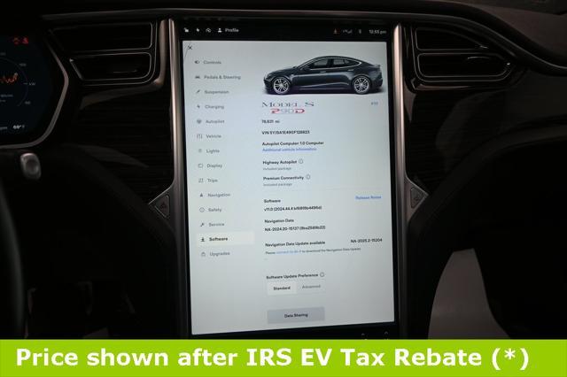 used 2016 Tesla Model S car, priced at $18,999