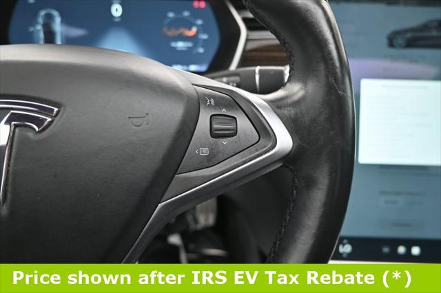 used 2016 Tesla Model S car, priced at $18,999